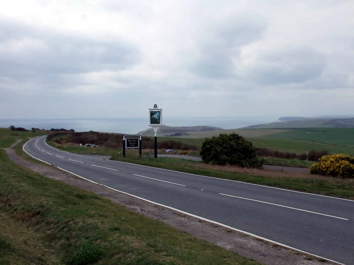 Beachy Head Road, one of the roads covered by Eastbourne's anti-social driving order