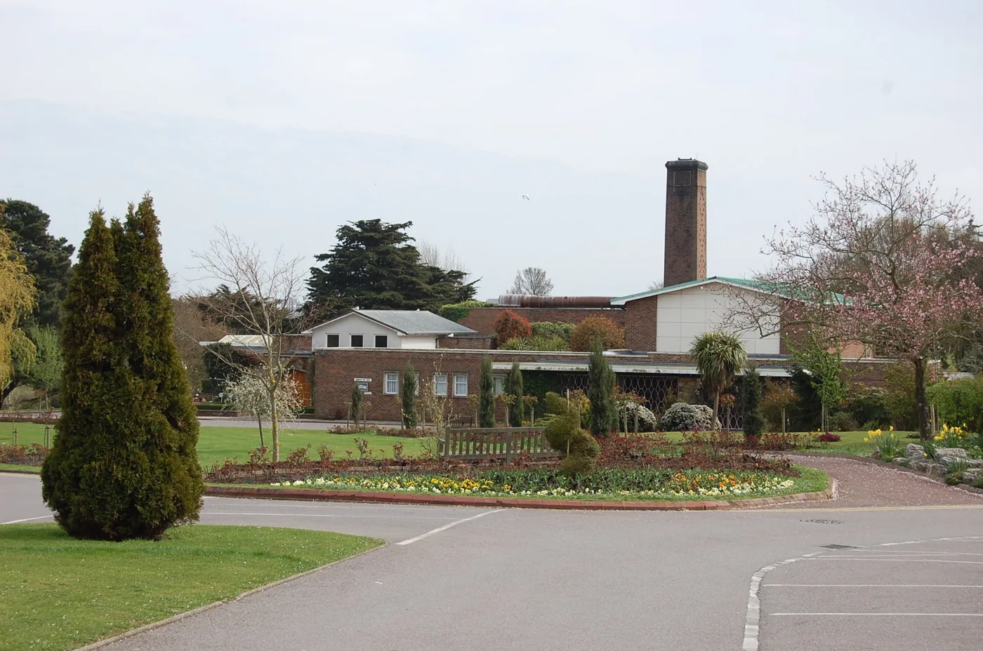 Eastbourne Crematorium at Hide Hollow, Langney. The open day includes tours of the building and the cemetery grounds