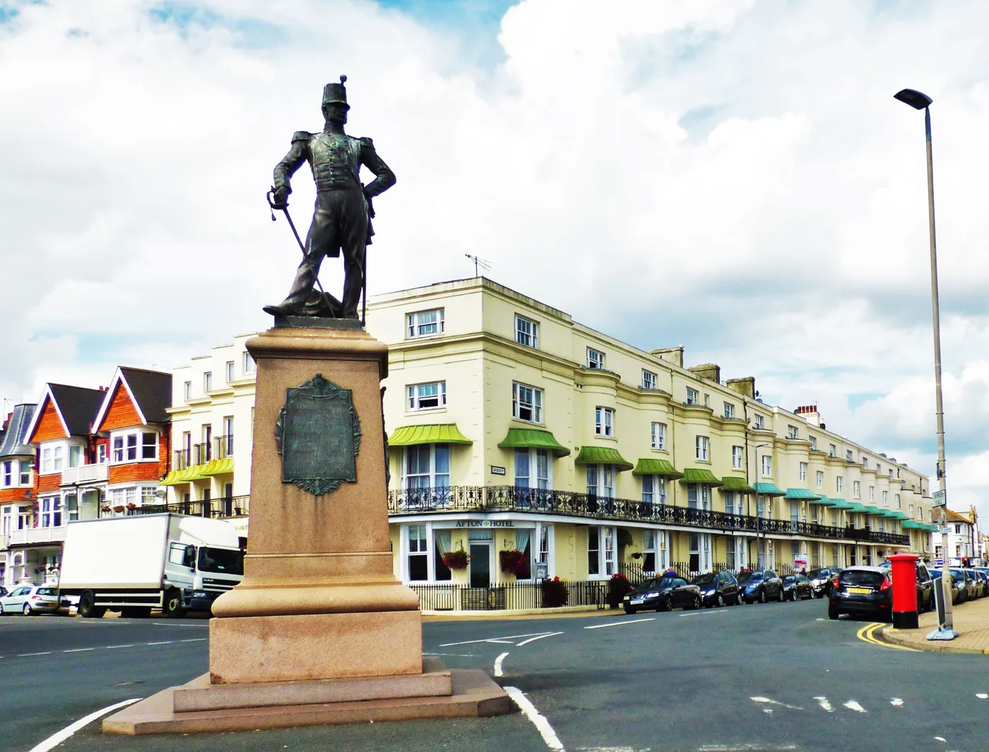 Grand Parade at its junction with Cavendish Place, Eastbourne, photographed in 2016. Police say the boy was injured on this stretch of the seafront road