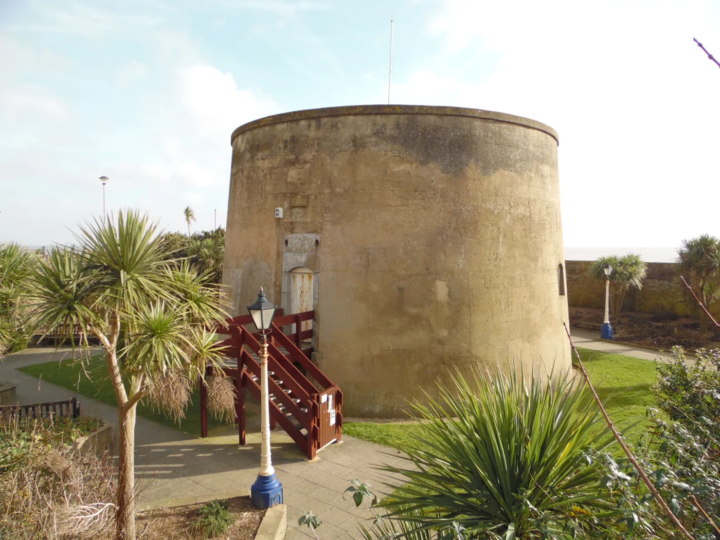 The Wish Tower on King Edwards Parade. The Napoleonic Martello tower opens for self-guided visits on four days of the festival, with pre-booked architectural tours on two more